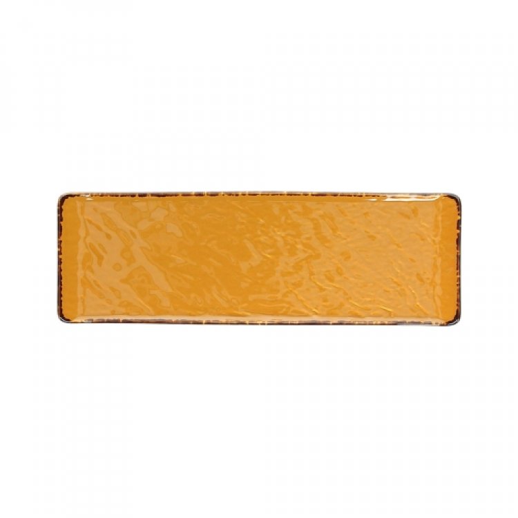 PIATTO RETTANGOLARE VULCANIA VEGGIE CM.30X10 GIALLO TOGNANA Piatto rettangolare vulcania veggie cm.30x10 giallo tognana