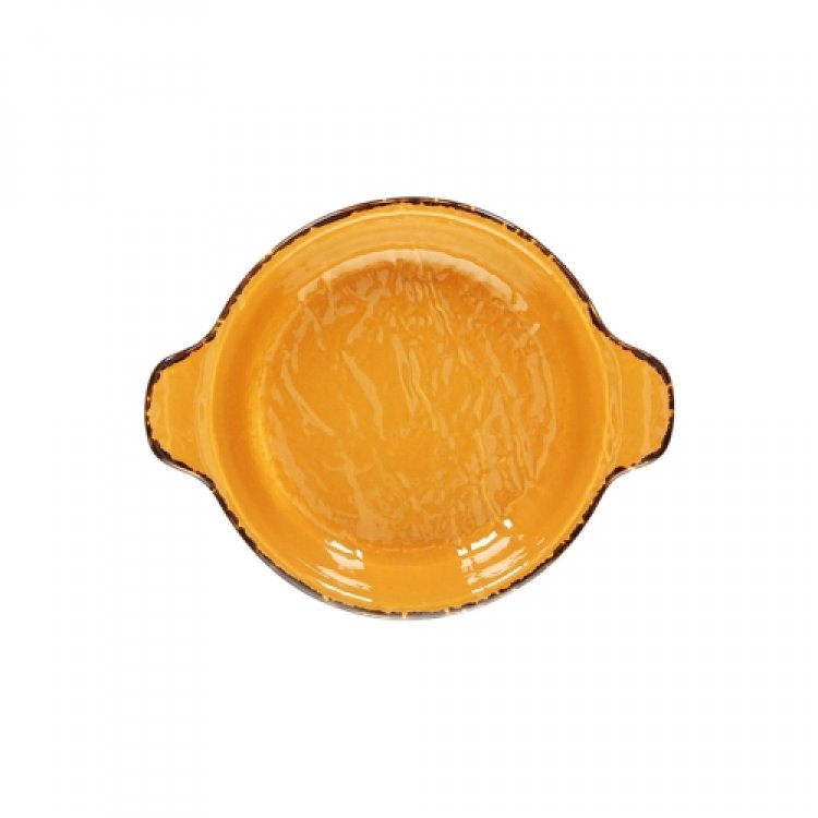 Tegame vulcania veggie 2 manici piccolo Ø cm.15 giallo tognana