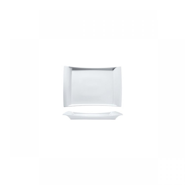 PIATTO PIANO MILANO RETTANGOLARE CM.20X15,5 GURAL Piatto piano milano rettangolare cm.20x15,5 gural