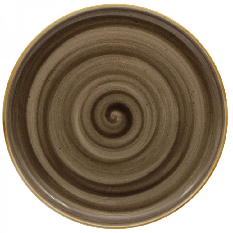 PIATTO PIANO JAVA CM.27 WOODLAND BROWN SANGO Piatto piano java cm.27 woodland brown sango