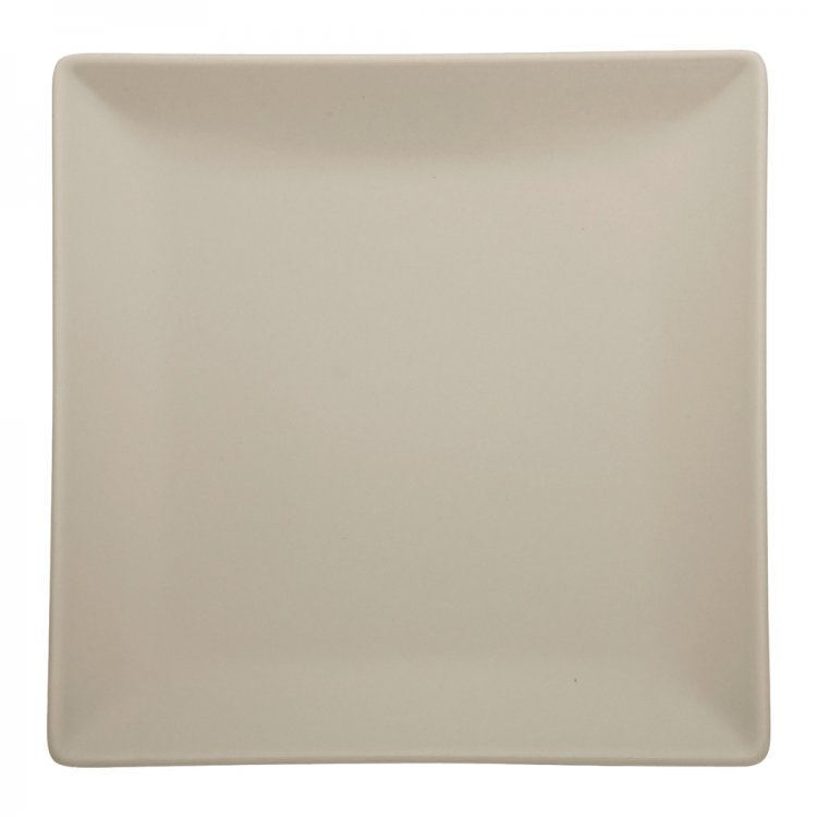 PIATTO DESSERT BOSTON CM.18x18 STONEWARE SABBIA Piatto dessert boston cm.18x18 stoneware sabbia