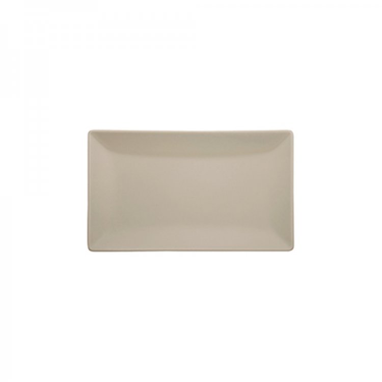 Piatto rettangolare tokio cm.30x20 stoneware sabbia