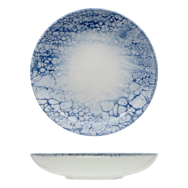 PIATTO FONDO BUBBLES CM.22 SATURNIA Piatto fondo bubbles cm.22 saturnia