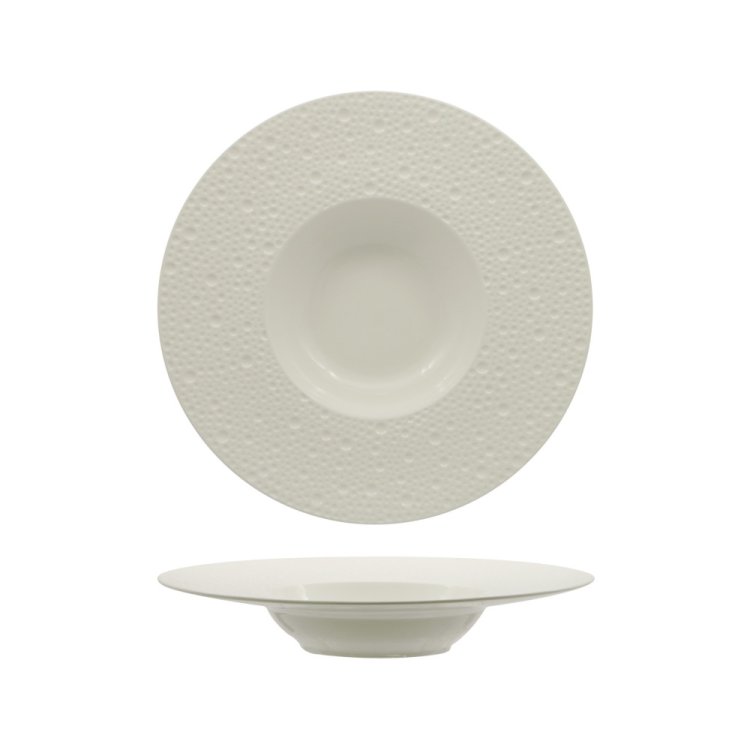 PIATTO PASTA DEVA CM.23,2 ALLUMINA FENIXE Piatto pasta deva cm.23,2 allumina fenixe