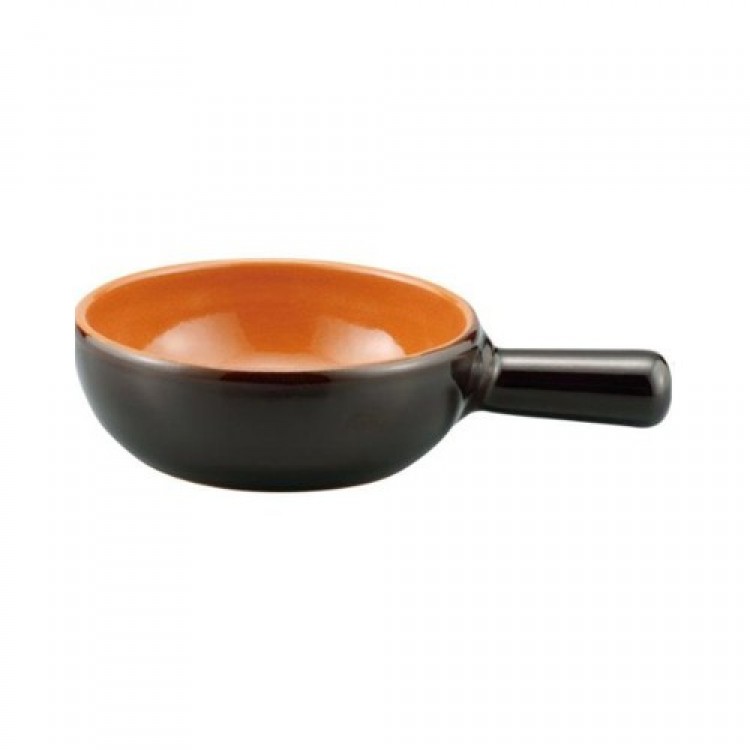 CASSERUOLA TERRACOTTA 1 MANICO CM.15 *** Casseruola terracotta 1 manico cm.15 ***