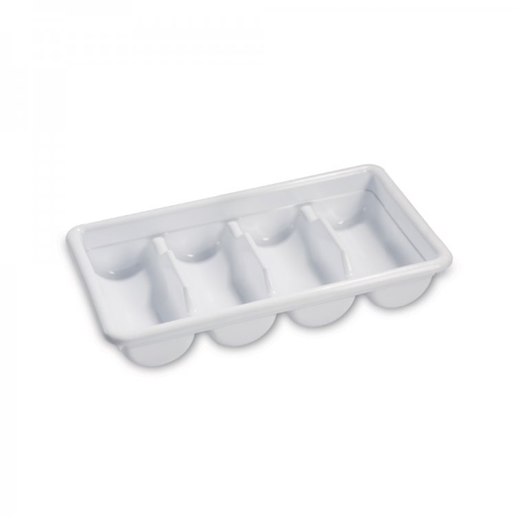 Portaposate plastica cm.52x28,5 self service 4 scomparti