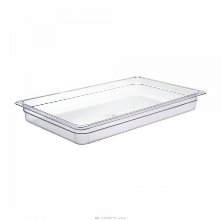 CONTENITORE POLICARBONATO CAMBRO GN.1/1 CM.53x32,5 H.6,5 12CW Contenitore policarbonato cambro gn.1/1 cm.53x32,5 h.6,5 12cw