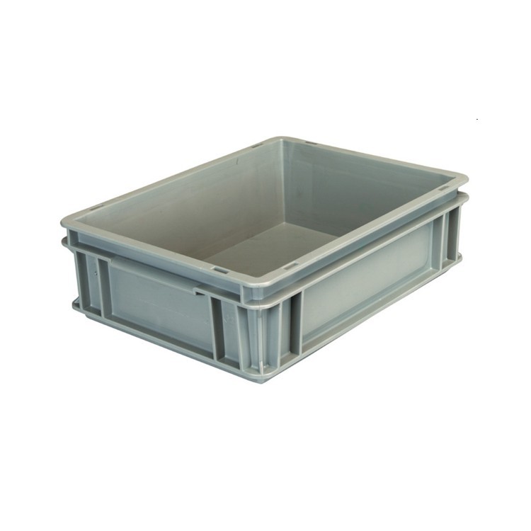 Contenitore Plastica Europa 40x30x12 Grigio E4312