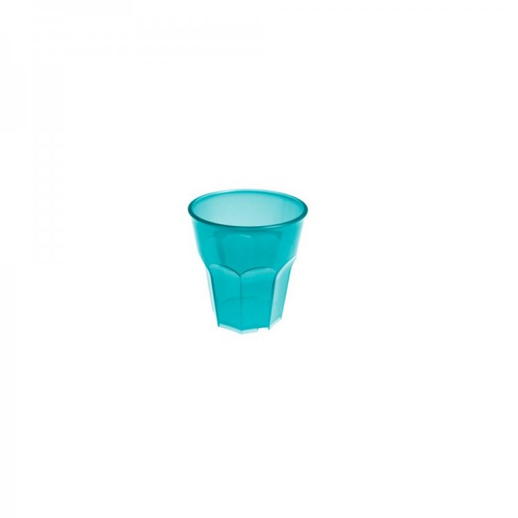 Bicchiere polipropilene cl.16 azzurro riutilizzabile