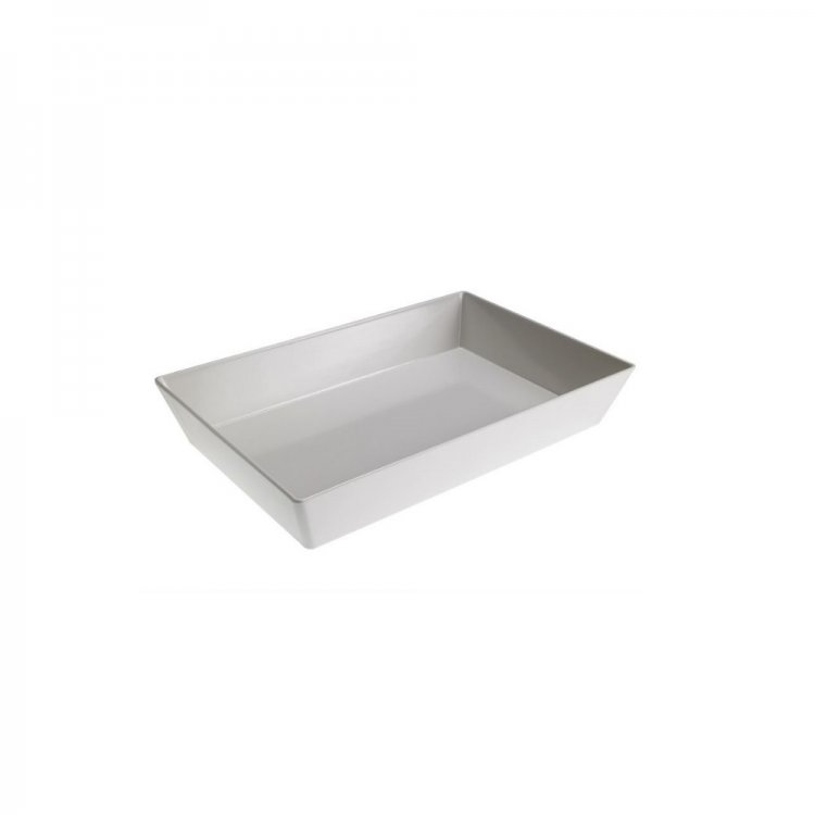 VASSOIO MELAMINA CM.35,5x32,5 H.7 GN 2/3 BORDO ALTO Vassoio melamina cm.35,5x32,5 h.7 gn 2/3 bordo alto