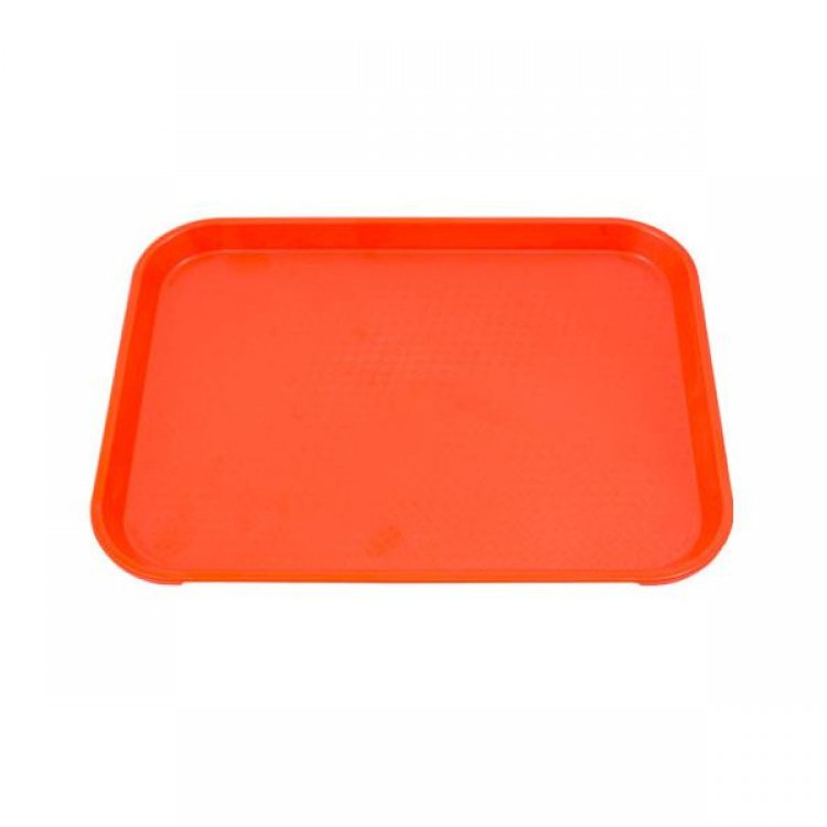 VASSOIO SELF CAMBRO FAST FOOD CM.26,5X34,5 ARANCIONE Vassoio self cambro fast food cm.26,5x34,5 arancione