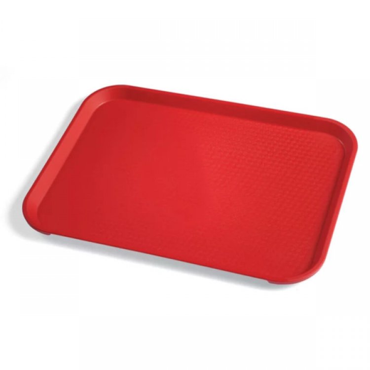 VASSOIO SELF CAMBRO FAST FOOD CM.30X40,6 ROSSO Vassoio self cambro fast food cm.30x40,6 rosso