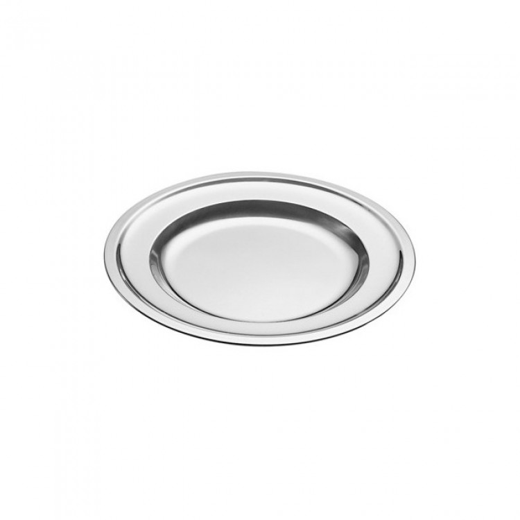VASSOIO INOX ROTONDO CM.35 BUFFET Vassoio inox rotondo cm.35 buffet