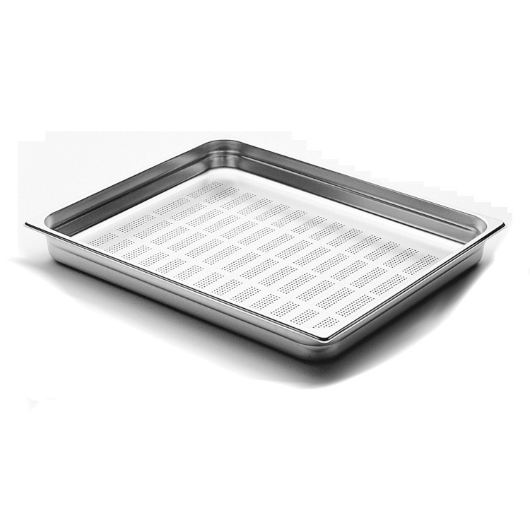 TEGLIA FORATA FONDO CM.65X53 H.4 GN 2/1 Teglia forata fondo cm.65x53 h.4 gn 2/1