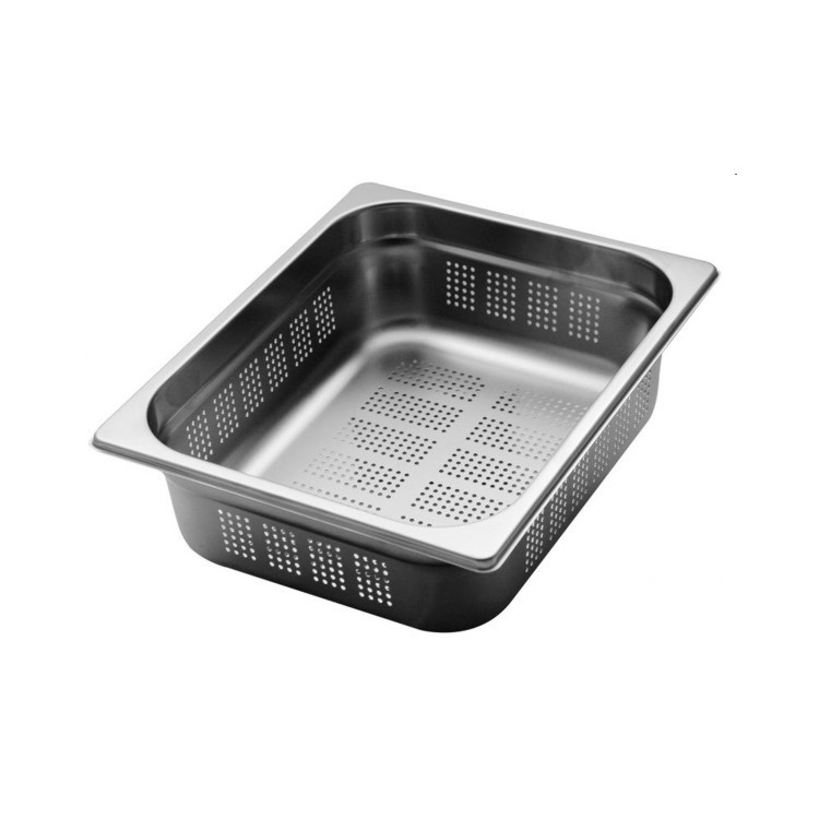 Teglia forata tutta cm.35,4x32,5 h.6,5 gn 2/3