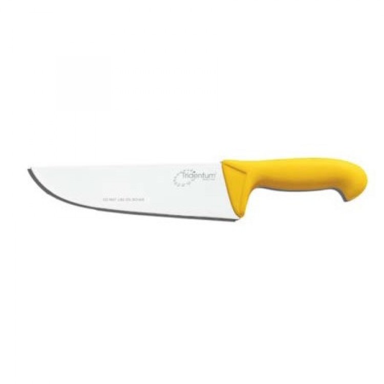 Coltello tridentum new line banco cm.23 spessore mm.3 giallo