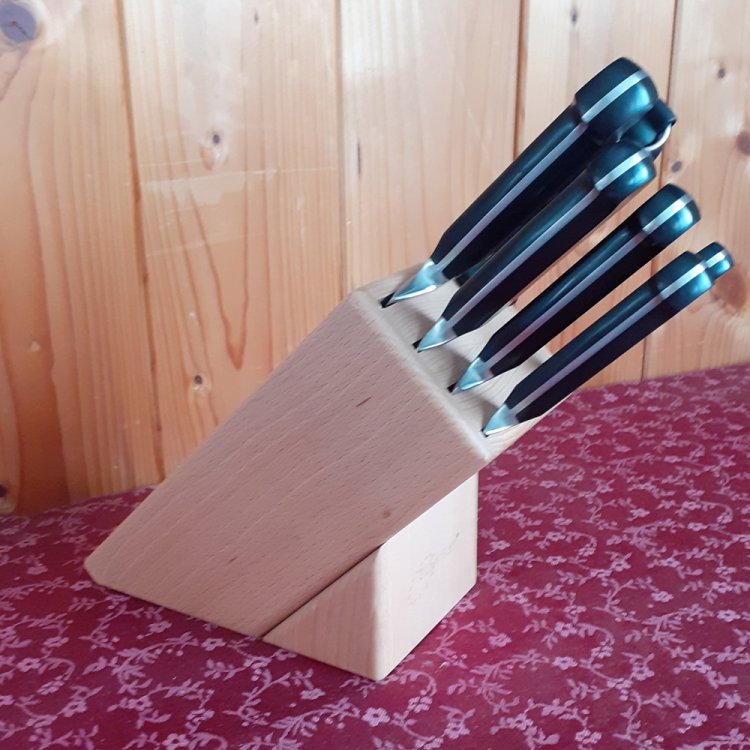 Ceppo legno tridentum linea forgiata 6 pezzi
