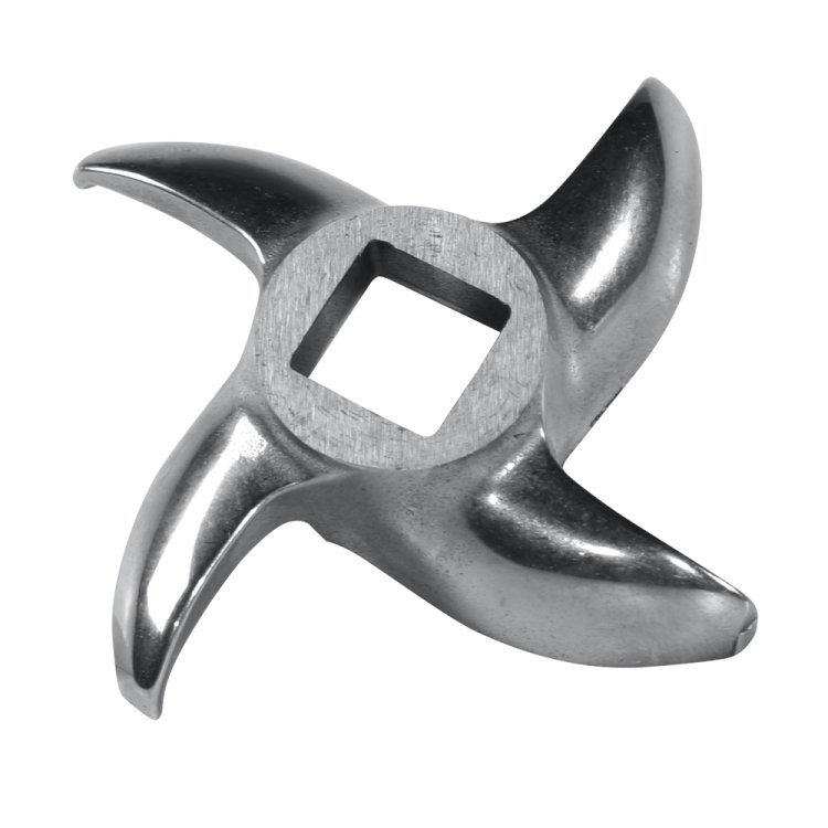 COLTELLO TRITACARNE ACCIAIO INOX AUTOAFFILANTE PER MODELLO 8 Coltello tritacarne acciaio inox autoaffilante per modello 8