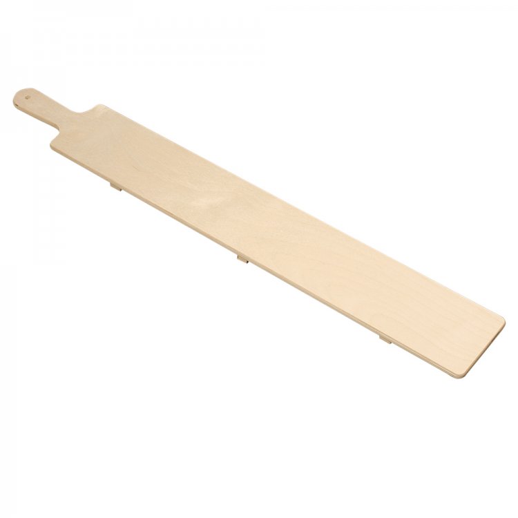 Tagliere legno rettangolare con manico cm.86x12x1,2