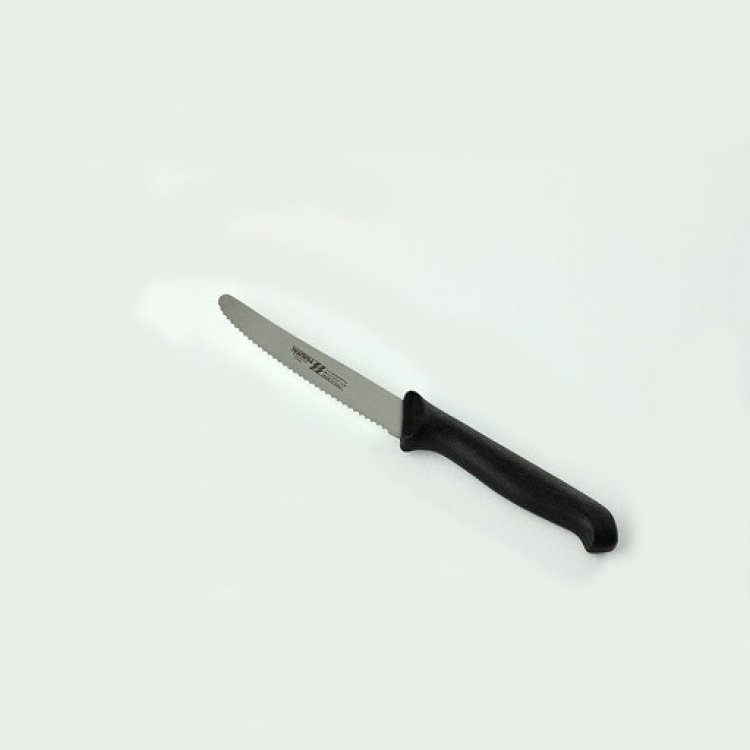 COLTELLO BISTECCA MANICO NYLON CM.11 PUNTA ROTONDA Coltello bistecca manico nylon cm.11 punta rotonda