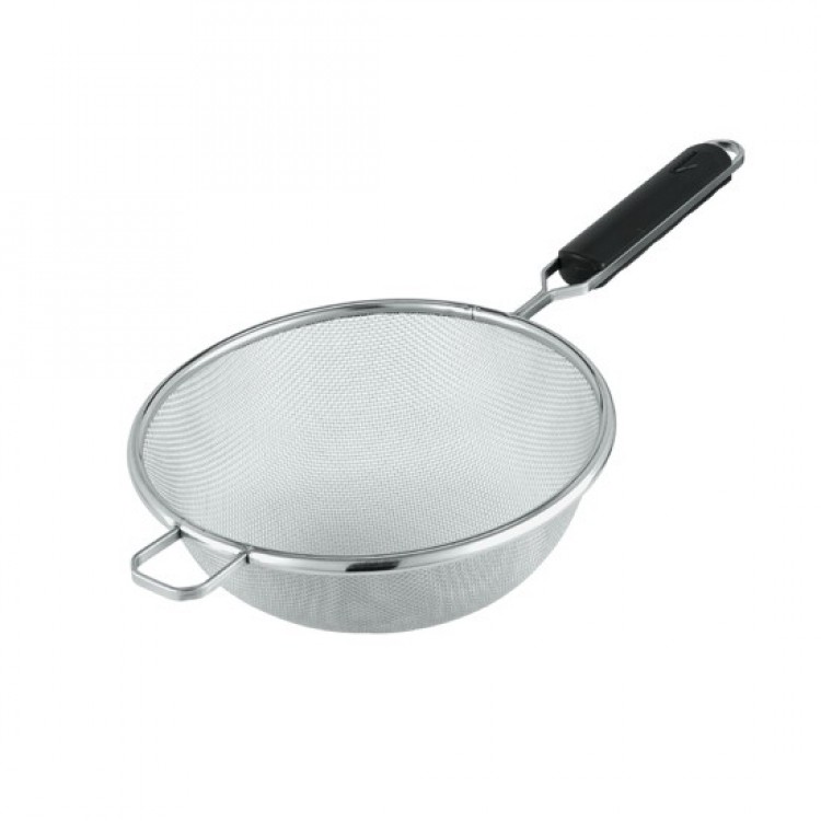 COLINO INOX A RETE CM.14 MANICO ABS Colino inox a rete cm.14 manico abs