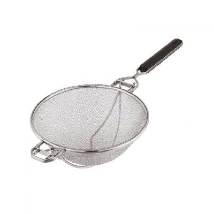 COLAPASTA RINFORZATO RETE INOX CM.26 MANICO ABS Colapasta rinforzato rete inox cm.26 manico abs