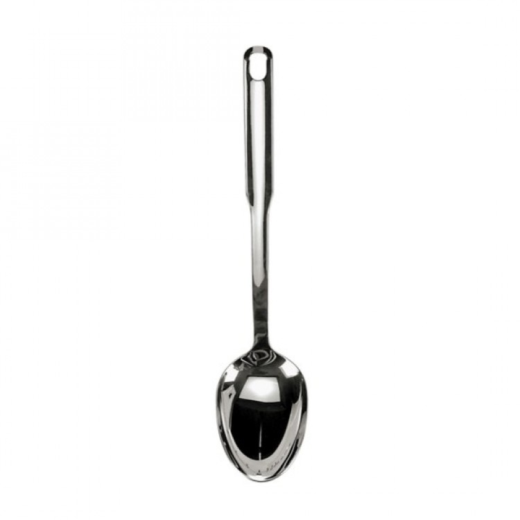 Cucchiaione inox manico forato paderno