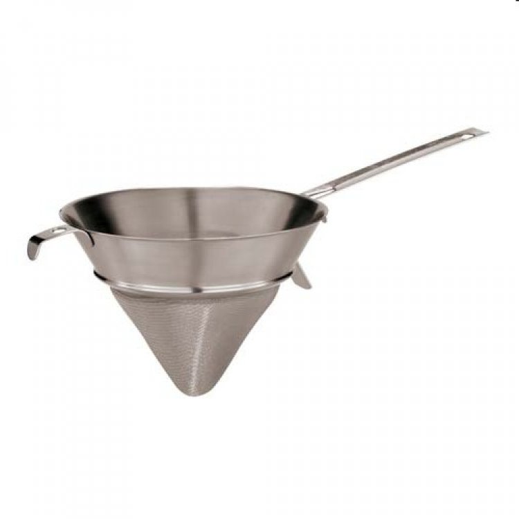 CORNETTO CINESE INOX CON PROTEZIONE E RETE Ø CM.20 Cornetto cinese inox con protezione e rete Ø cm.20