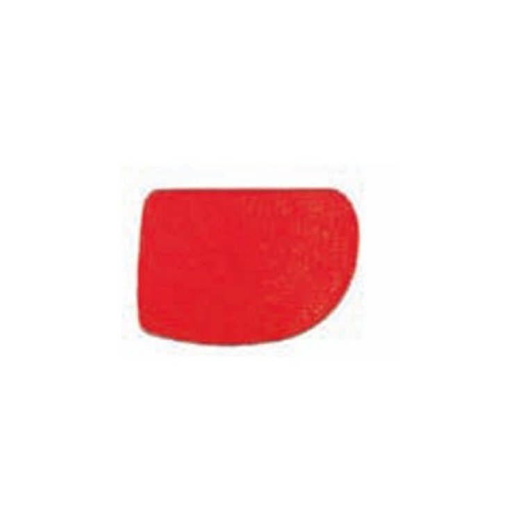 Raschietto polipropilene cm.12x8,6 rosso