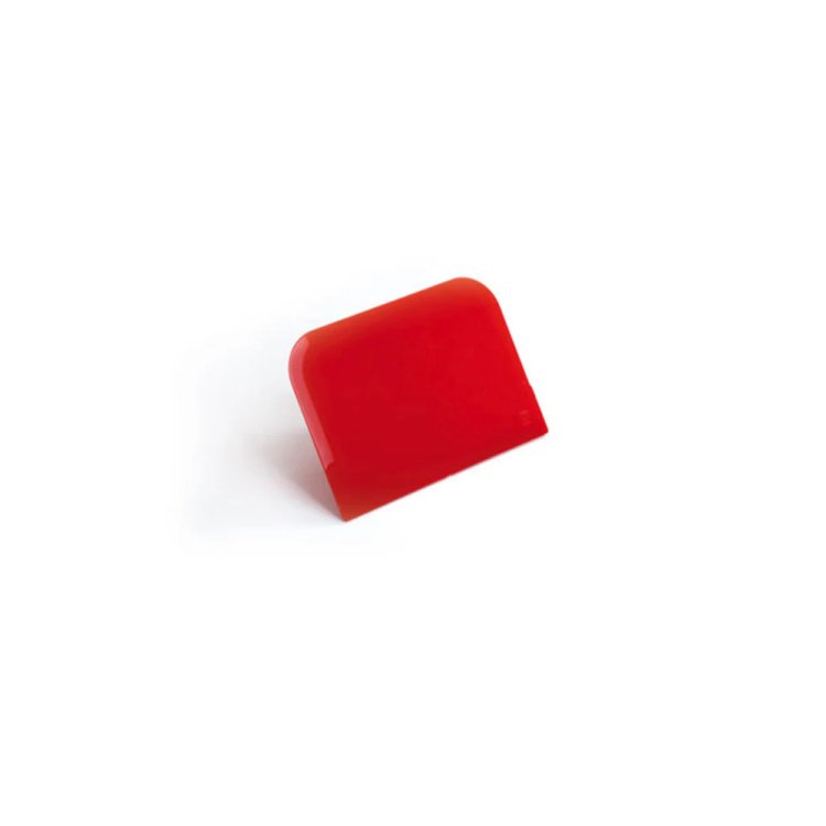 Raschietto polipropilene cm.14,8x9,9 rosso