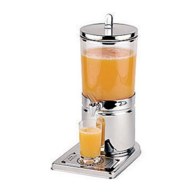 DISTRIBUTORE SUCCHI INOX REFRIGERANTE LT.6 Distributore succhi inox refrigerante lt.6
