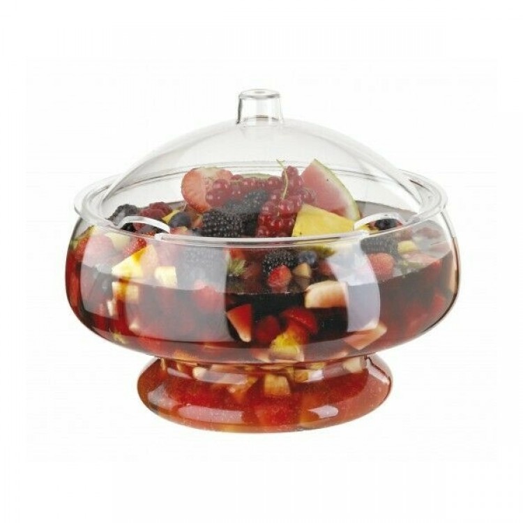 COPPA SANGRIA/INSALATA ACRILICO CON COPERCHIO LT.5,4 Coppa sangria/insalata acrilico con coperchio lt.5,4