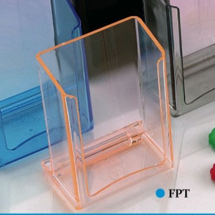 Portatovaglioli plastica rosa senza tetto ***