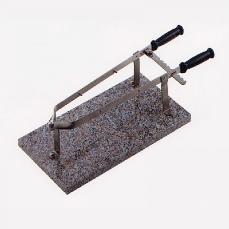 MORSA STRINGIPROSCIUTTO INOX BASE GRANITO TRIESTE HACCP Morsa stringiprosciutto inox base granito trieste haccp