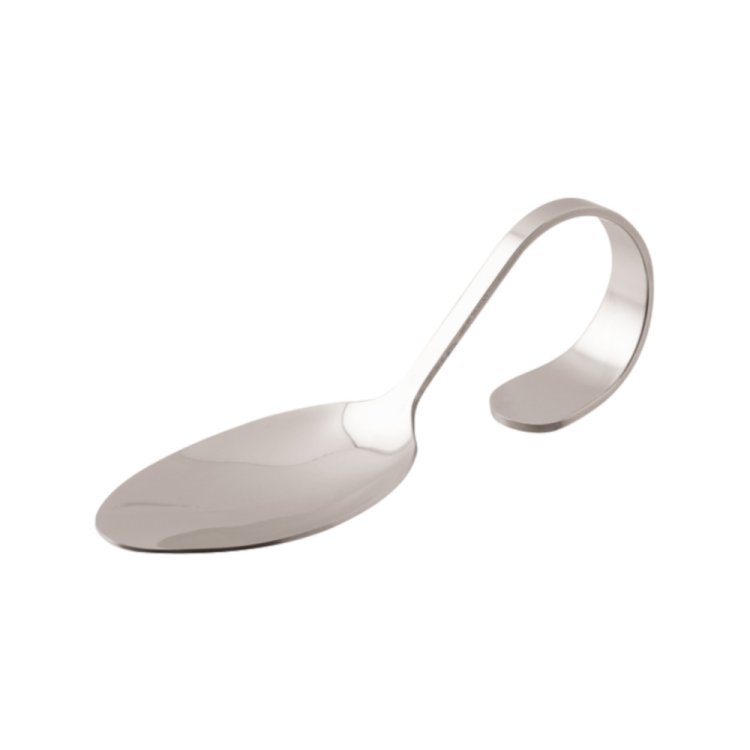 Cucchiaio inox monoporzione cm.10