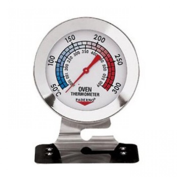 Termometro forno inox range +38+316°c scala 10°c