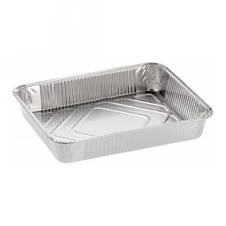 CONTENITORE ALLUMINIO 16 PORZIONI MM.530X320 H.67 PZ.10 R3-02G Contenitore alluminio 16 porzioni mm.530x320 h.67 pz.10 r3-02g