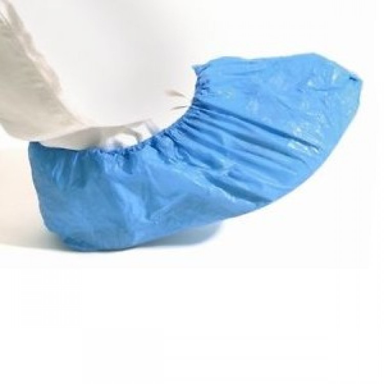 COPRISCARPE ELASTICO AZZURRO PZ.100 Copriscarpe elastico azzurro pz.100