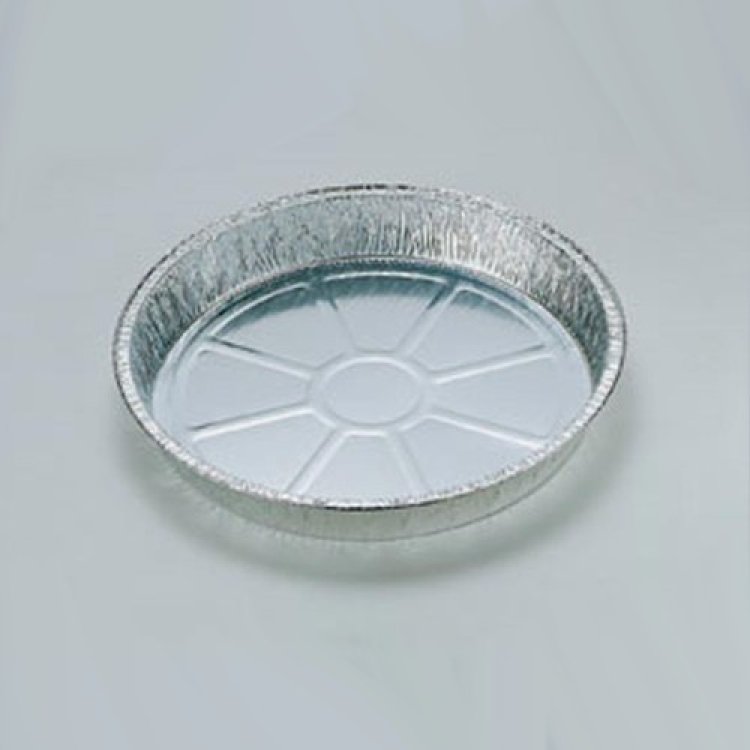 CONTENITORE ALLUMINIO ROTONDO Ø CM.22,8 H.3,85 PZ.50 C5-03G Contenitore alluminio rotondo Ø cm.22,8 h.3,85 pz.50 c5-03g