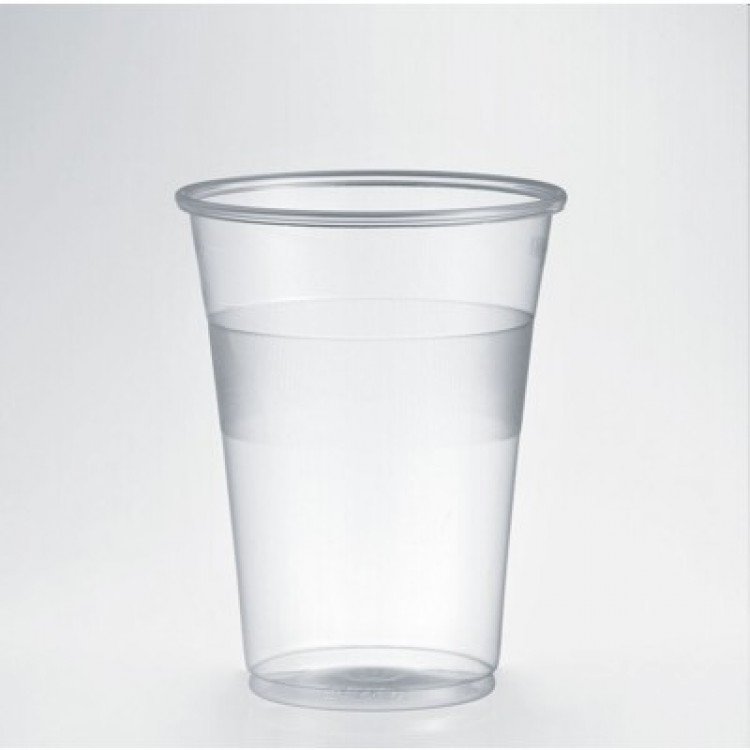 Bicchiere mono trasparente polipropilene cc.350 pz.50 tacca 300