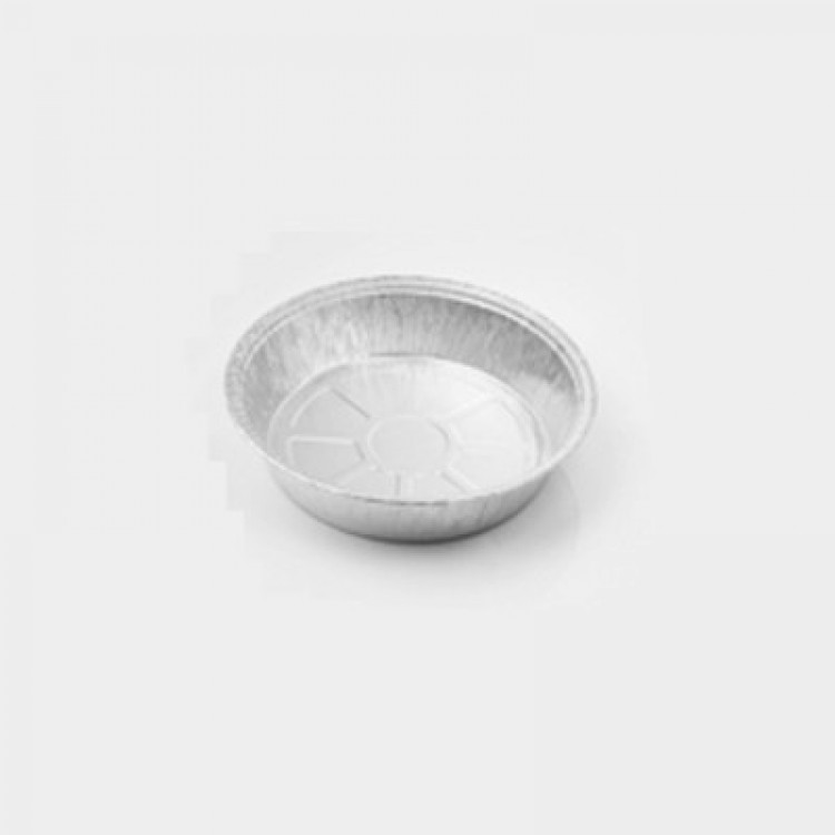 CONTENITORE ALLUMINIO ROTONDO Ø CM.10,9 H.2,1 PZ.100 C5-27G Contenitore alluminio rotondo Ø cm.10,9 h.2,1 pz.100 c5-27g