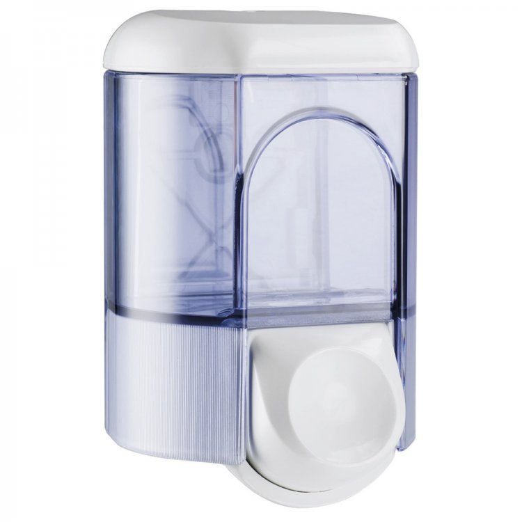 DISPENSER SAPONE LIQUIDO "SOAP LA 350" BIANCO/TRASPARENTE LT.0,35 A/561 Dispenser sapone liquido