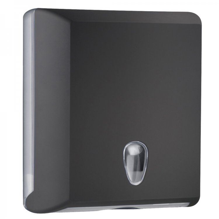 DISPENSER ASCIUGAMANI PIEGATI NERO CM.29X10,5X30 A/706 Dispenser asciugamani piegati nero cm.29x10,5x30 a/706
