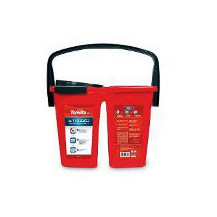 SECCHIO PLASTICA 2 VASCHETTA E LT.7+7 CON STRIZZATORE TONKITA Secchio plastica 2 vaschetta e lt.7+7 con strizzatore tonkita