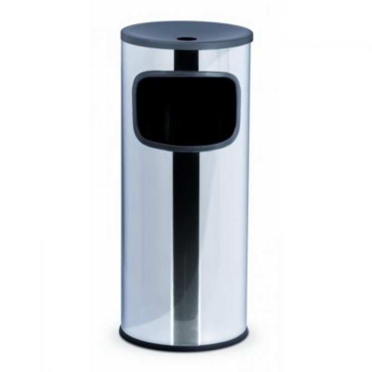 POSACENERE GETTACARTE CM.25X63 INOX A/583 Posacenere gettacarte cm.25x63 inox a/583