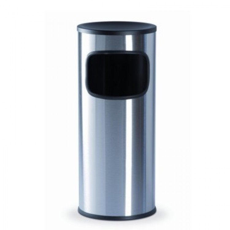 POSACENERE GETTACARTE CM.25X63 INOX /SATINATO A/583 Posacenere gettacarte cm.25x63 inox /satinato a/583
