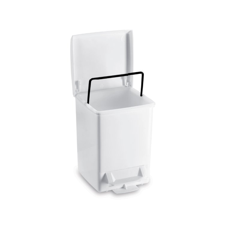 PATTUMIERA PLASTICA MINI LINE CON PEDALE E SECCHIELLO ESTRAIBILE CM.21x21 H.28 Pattumiera plastica mini line con pedale e secchiello estraibile cm.21x21 h.28