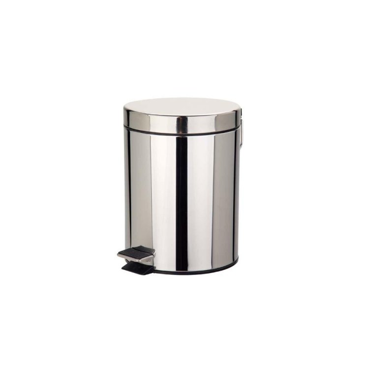 PATTUMIERA INOX CON PEDALE LT.3 Pattumiera inox con pedale lt.3