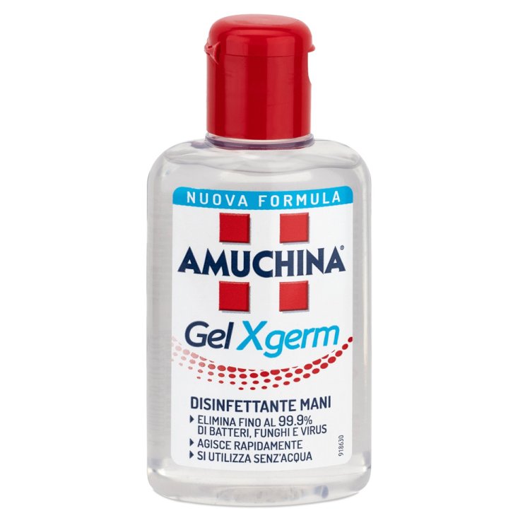 GEL IGIENIZZANTE MANI X-GERM ML.80 AMUCHINA Gel igienizzante mani x-germ ml.80 amuchina