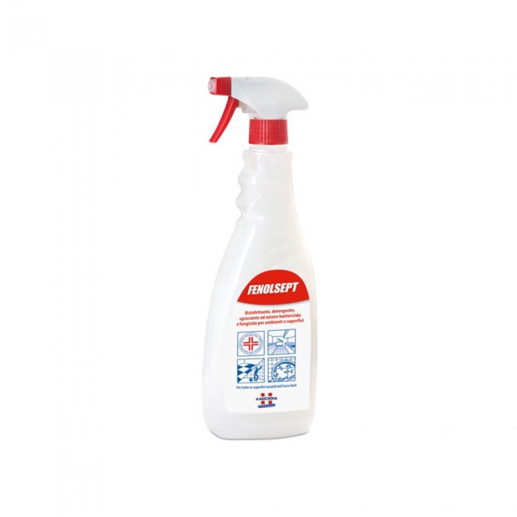 DETERGENTE DISINFETTANTE SUPERFICI FENOLSEPT ML.750 AMUCHINA Detergente disinfettante superfici fenolsept ml.750 amuchina